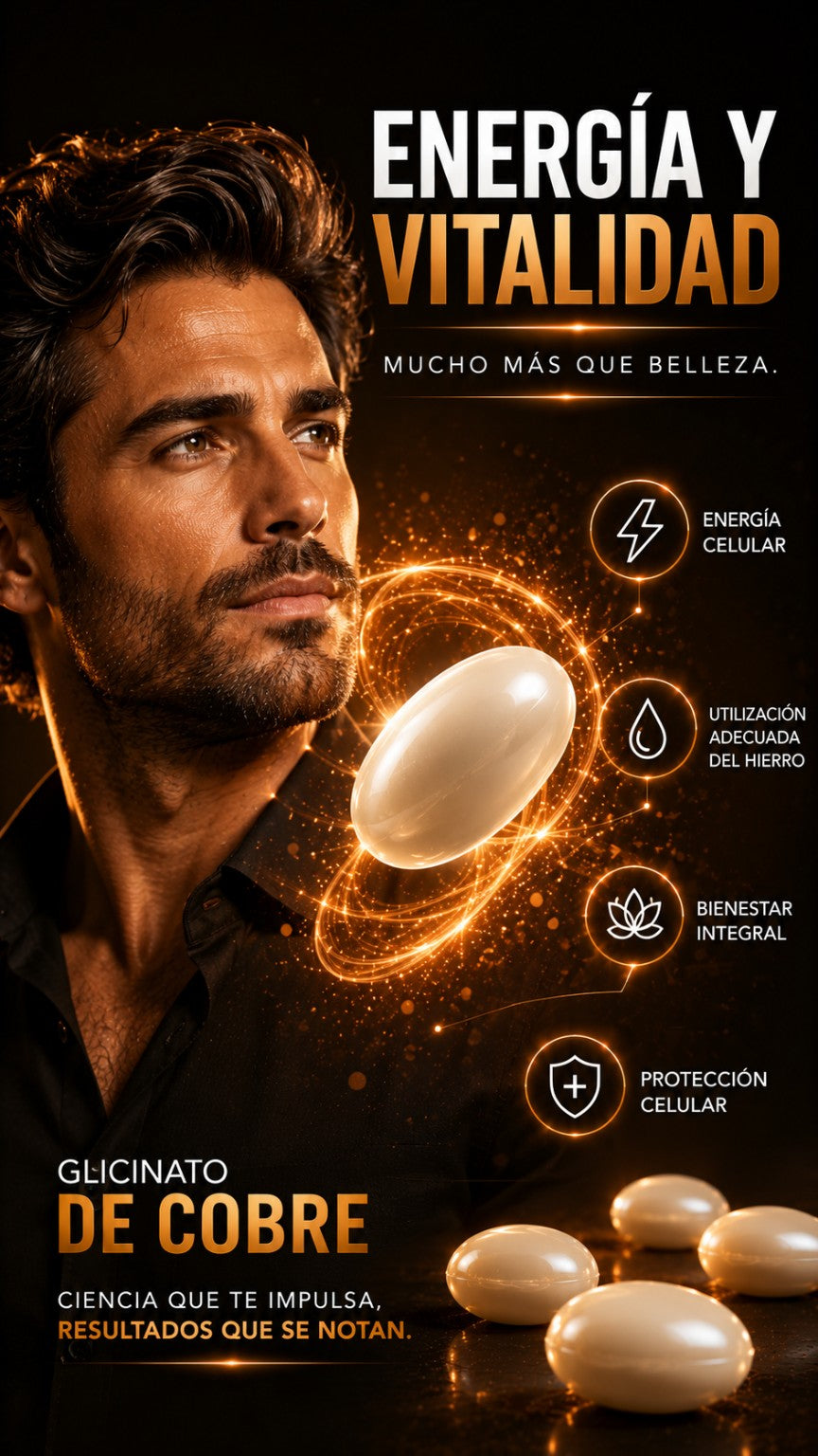 Glicinato de Cobre - El mineral de la belleza