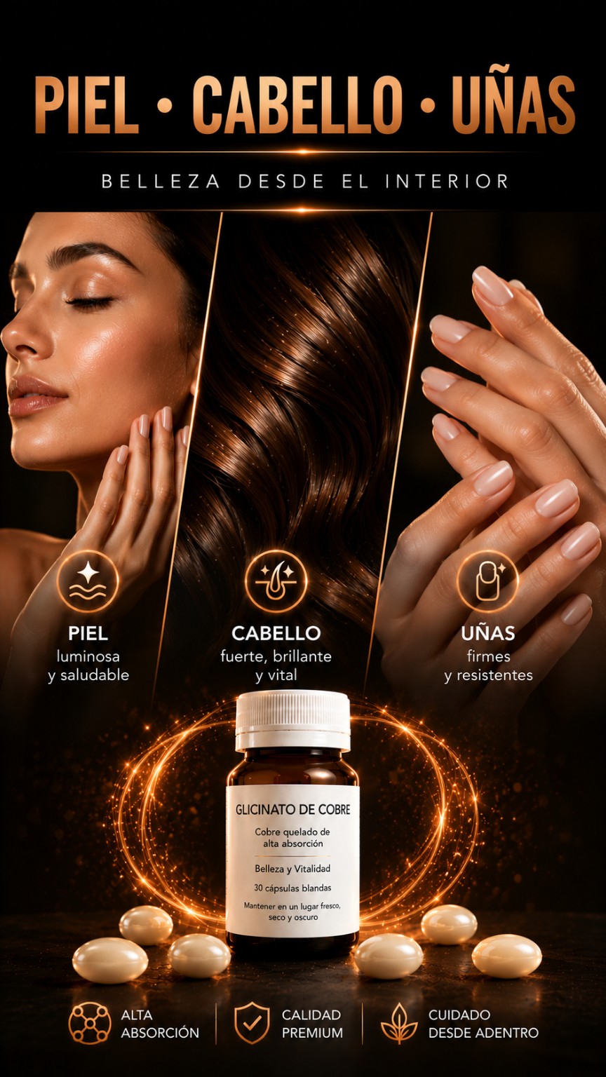 Glicinato de Cobre - El mineral de la belleza