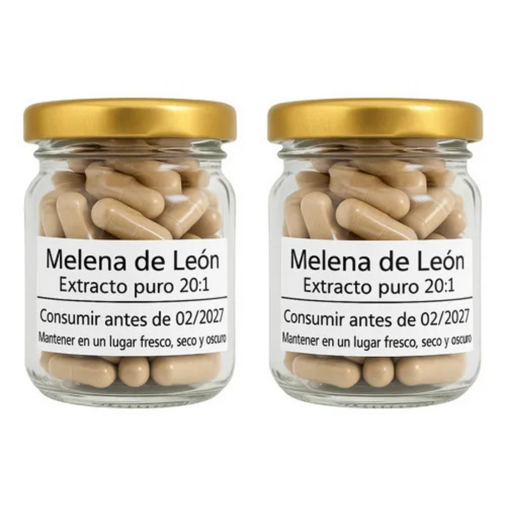 Melena De León extracto 20:1 120 Cápsulas