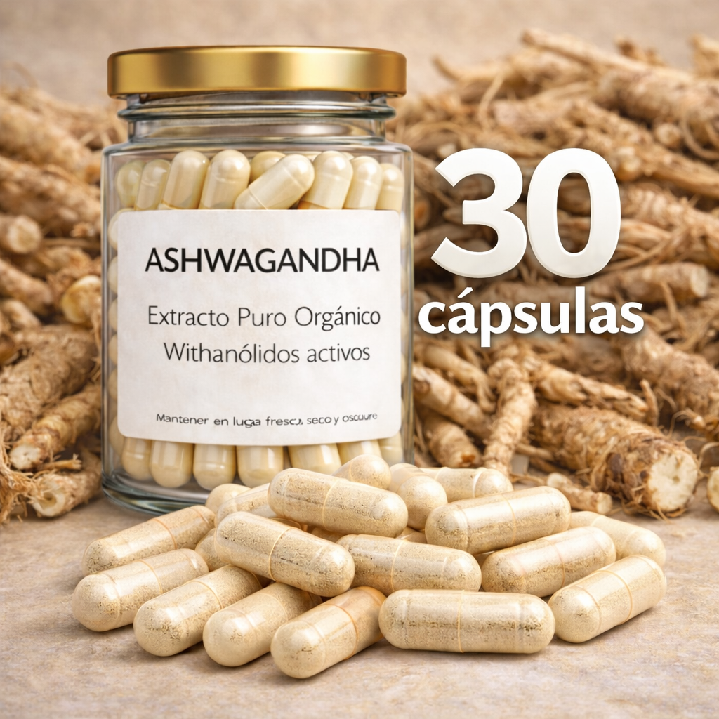 Ashwagandha 30 Cápsulas - Equilibrio Natural