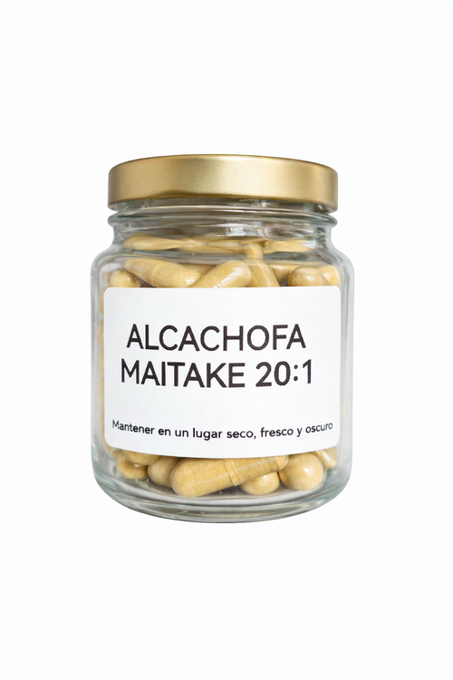 Alcachofa y Hongo Maitake Extracto 20:1 - 60 Cápsulas