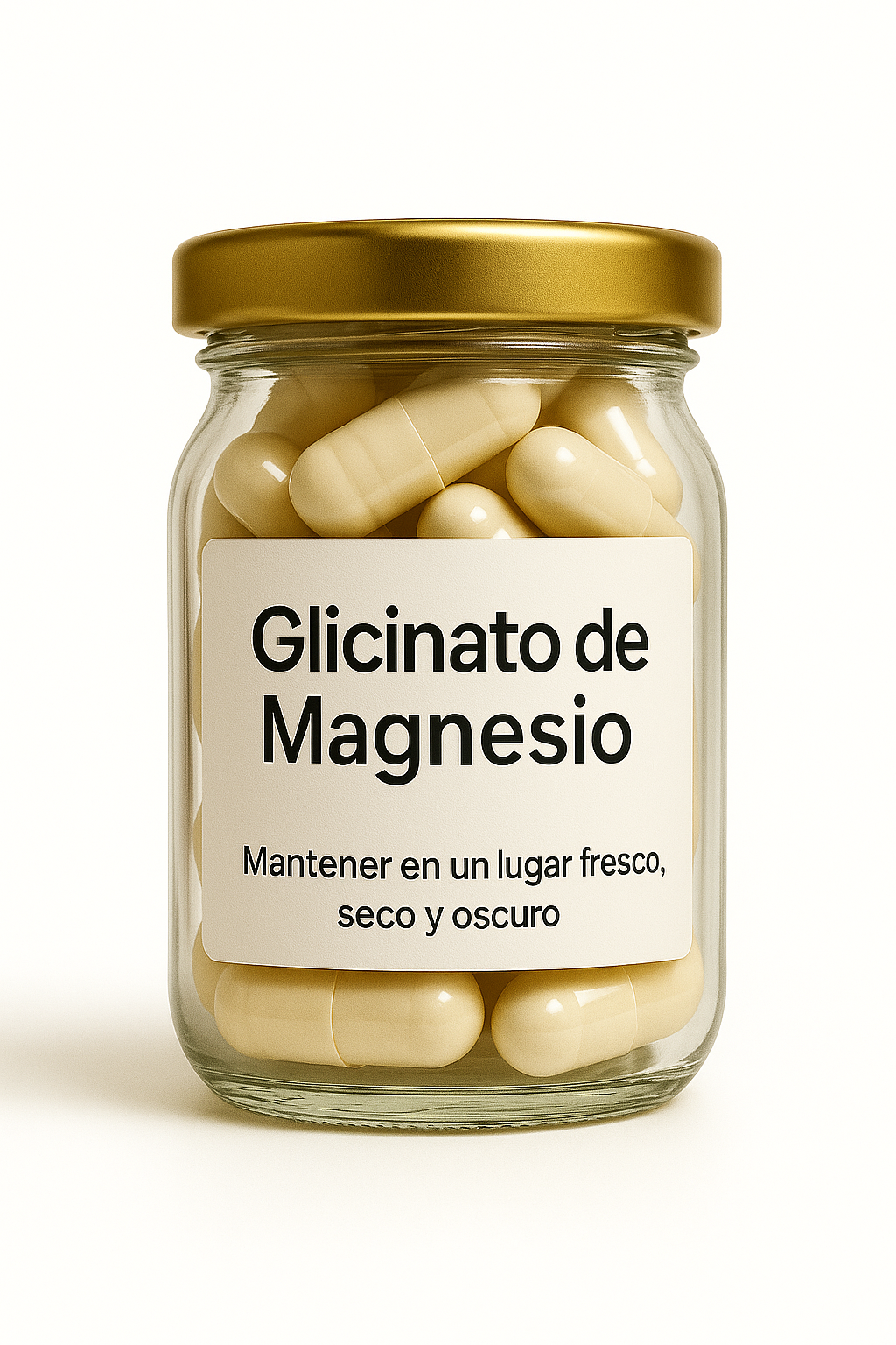 Glicinato de Magnesio - 120 Cápsulas
