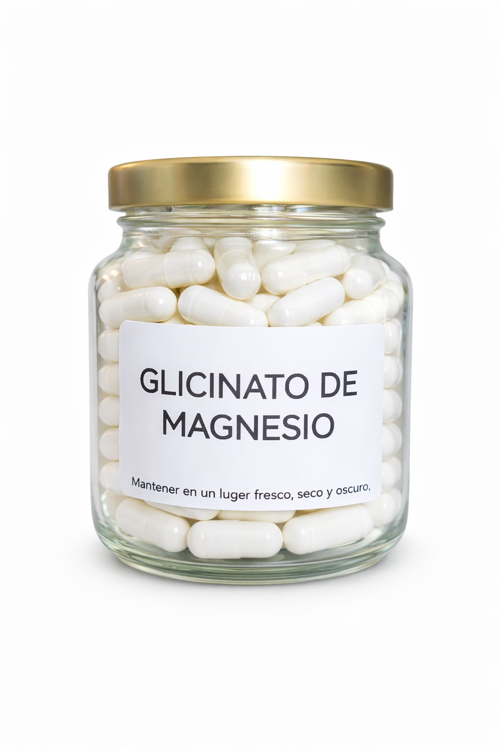 Glicinato de Magnesio - 60 Cápsulas
