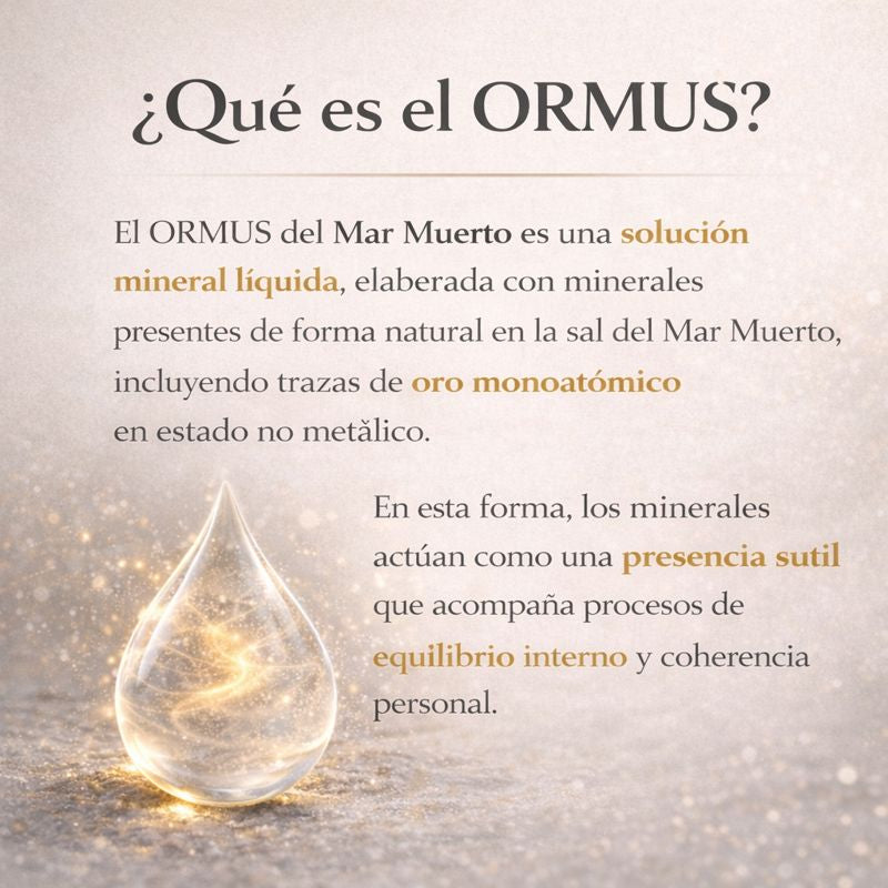 Ormus 30ml - Solución Mineral para Bienestar Físico, Mental y Energético