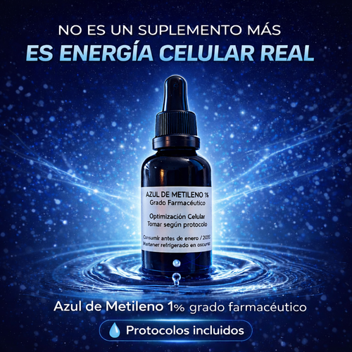 Azul De Metileno 1% 30ml Humanos