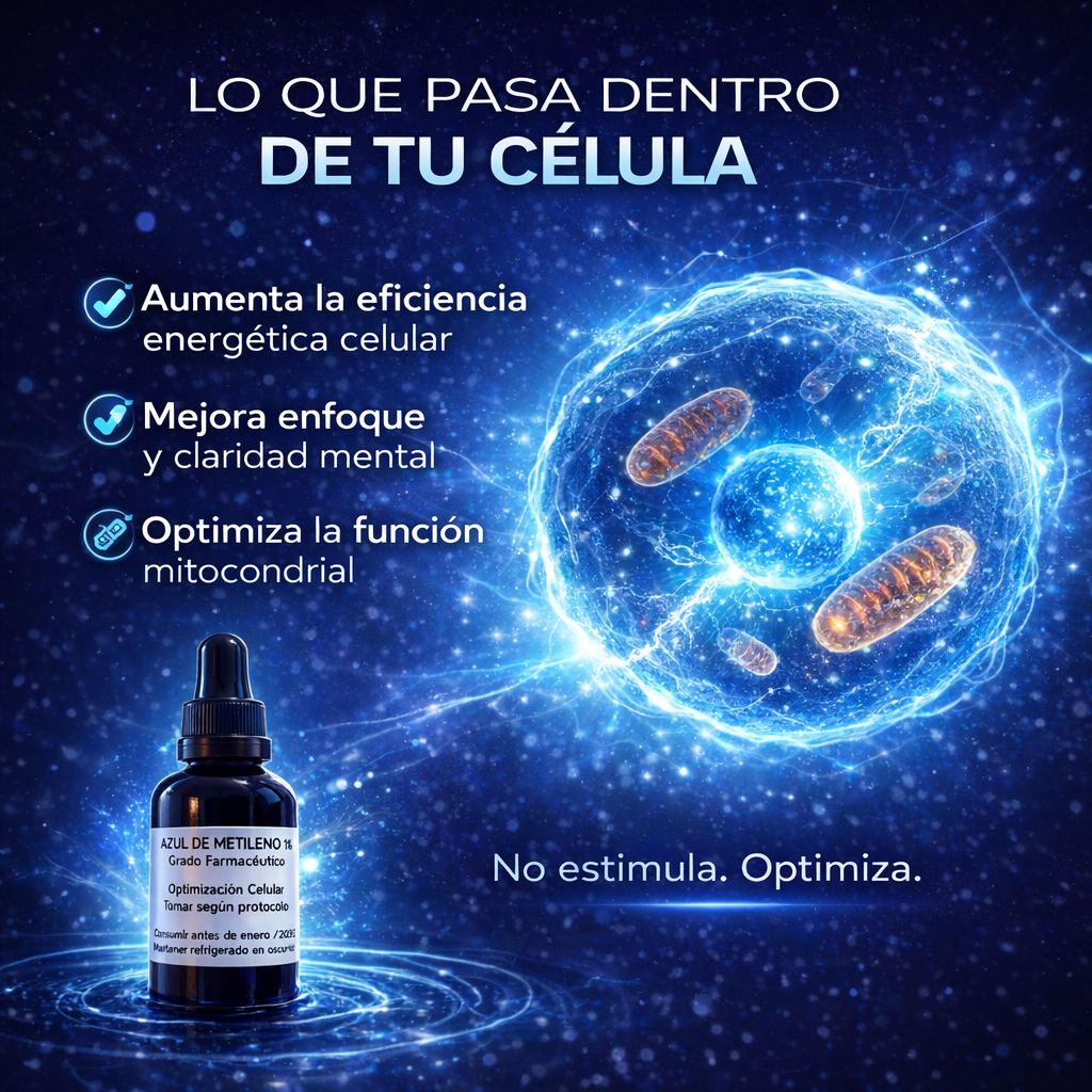 Azul De Metileno 1% 30ml Humanos