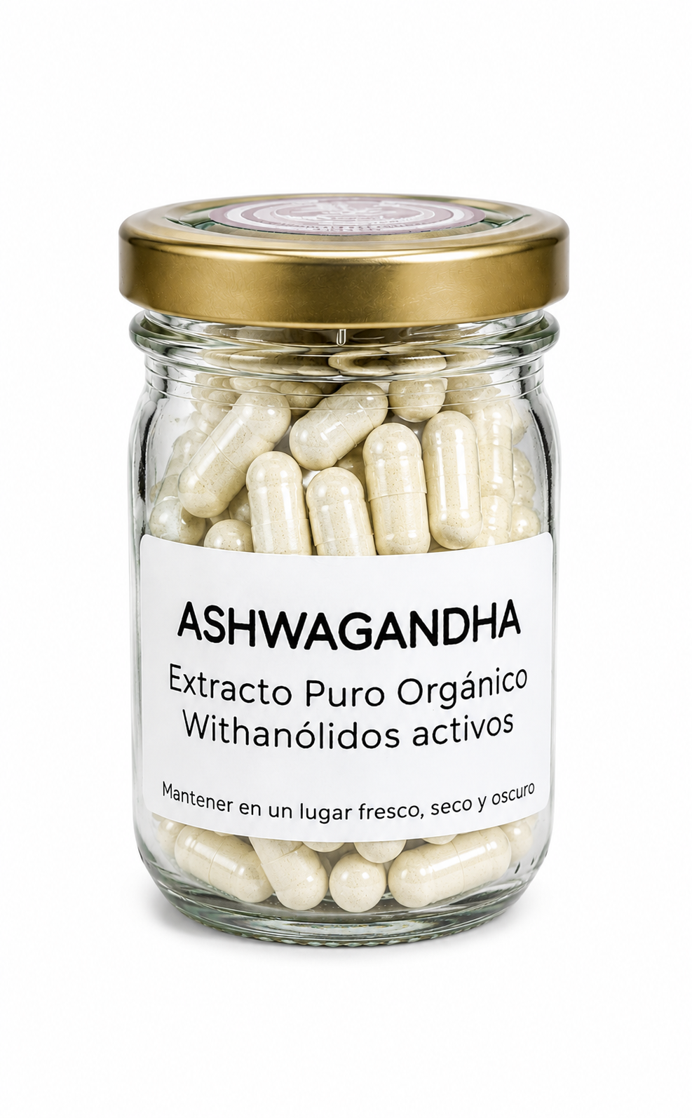 Ashwagandha Cápsulas - Equilibrio Natural- Withanólidos activos