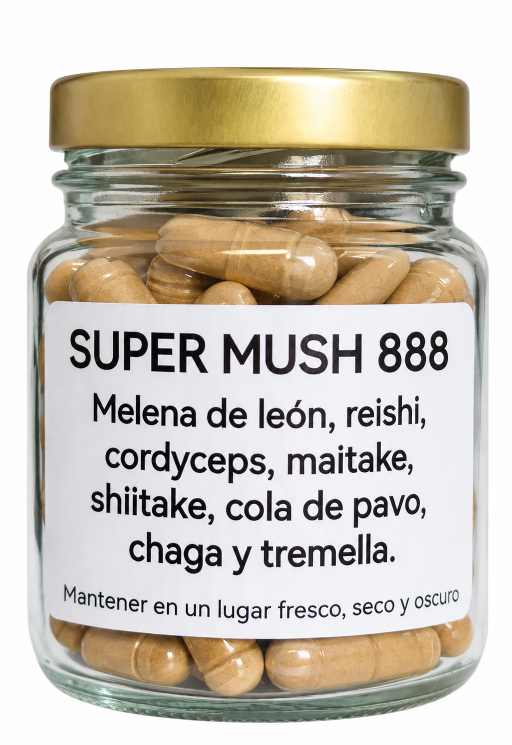 Super Mush 8 Hongos - 60 Cápsulas