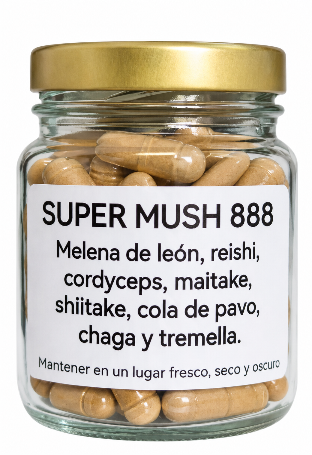 Super Mush 8 Hongos - 60 Cápsulas