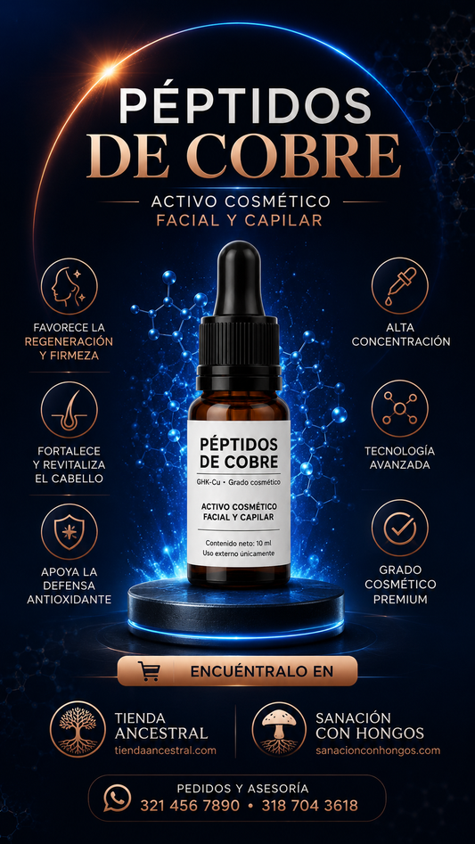 Péptidos de Cobre GHK-Cu – Activo Puro 10ml