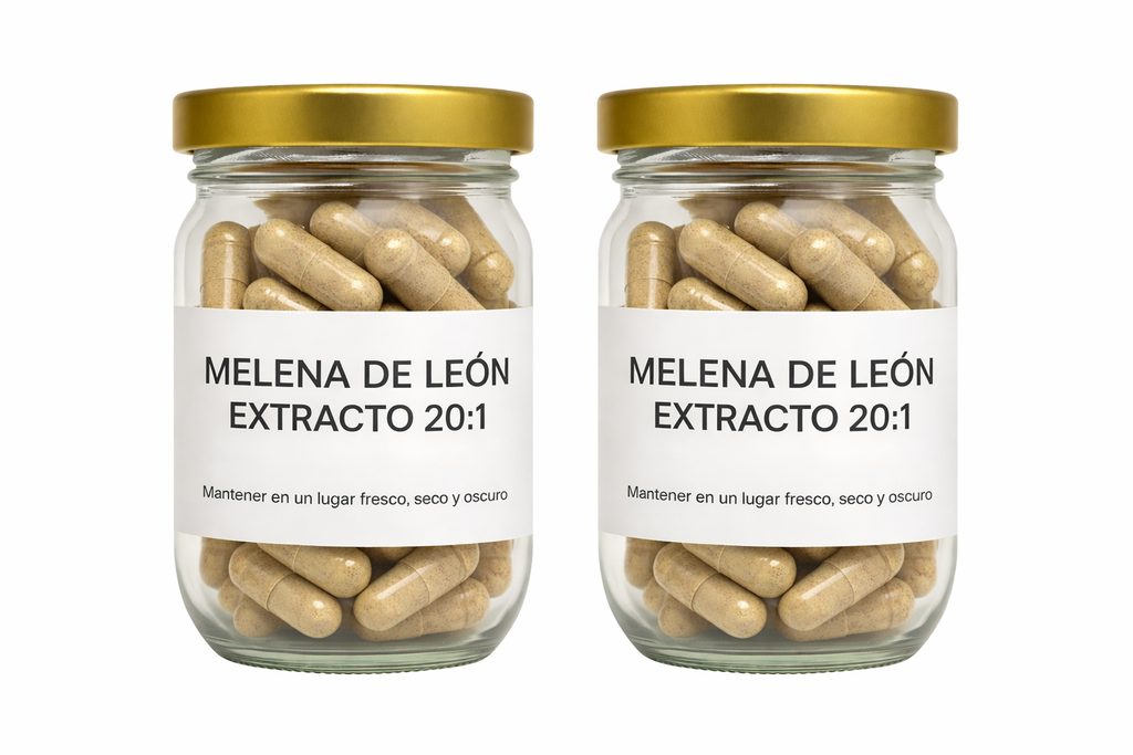Melena De León extracto 20:1 120 Cápsulas