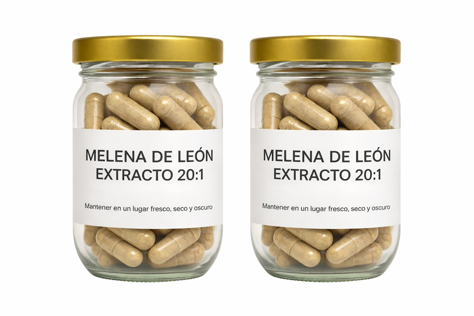 Melena De León extracto 20:1 120 Cápsulas