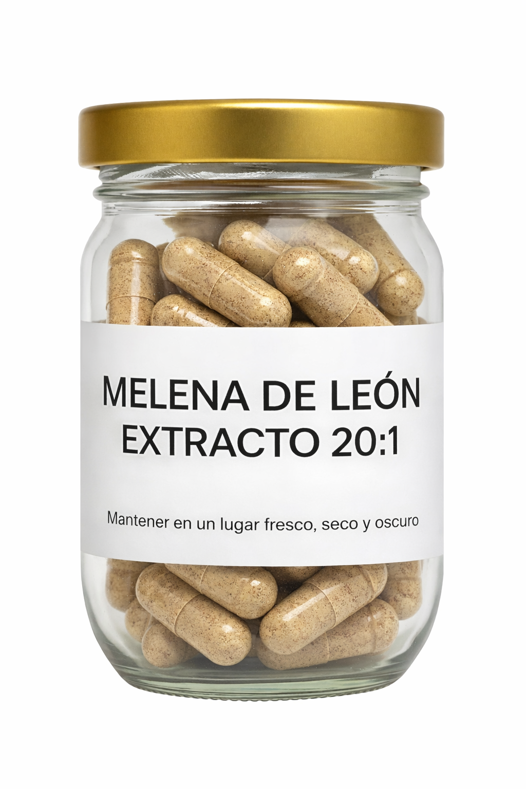 Melena De León extracto 20:1 60 Cápsulas