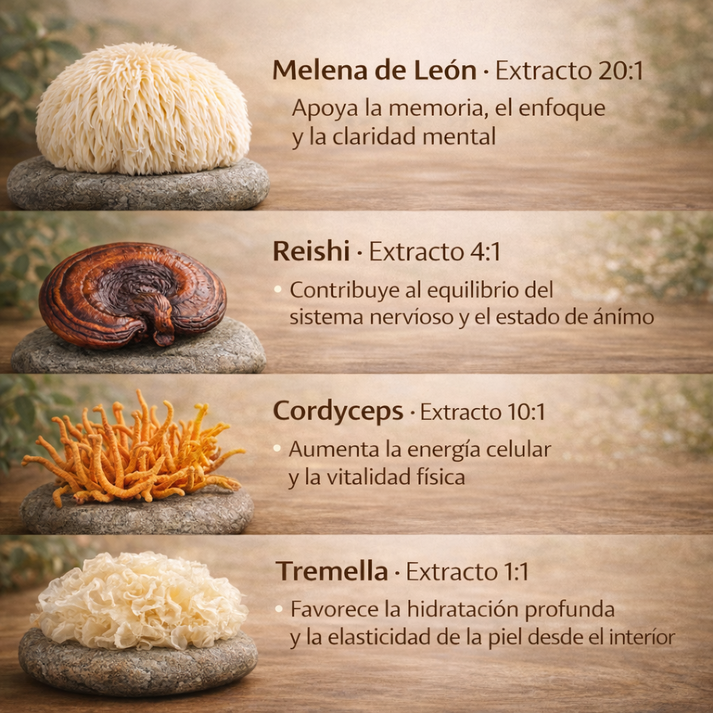 Super Mush 8 Hongos - 120 Cápsulas + 30 de Regalo