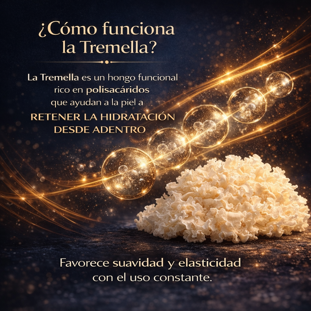 Hongo Tremella - Hidratación de la piel