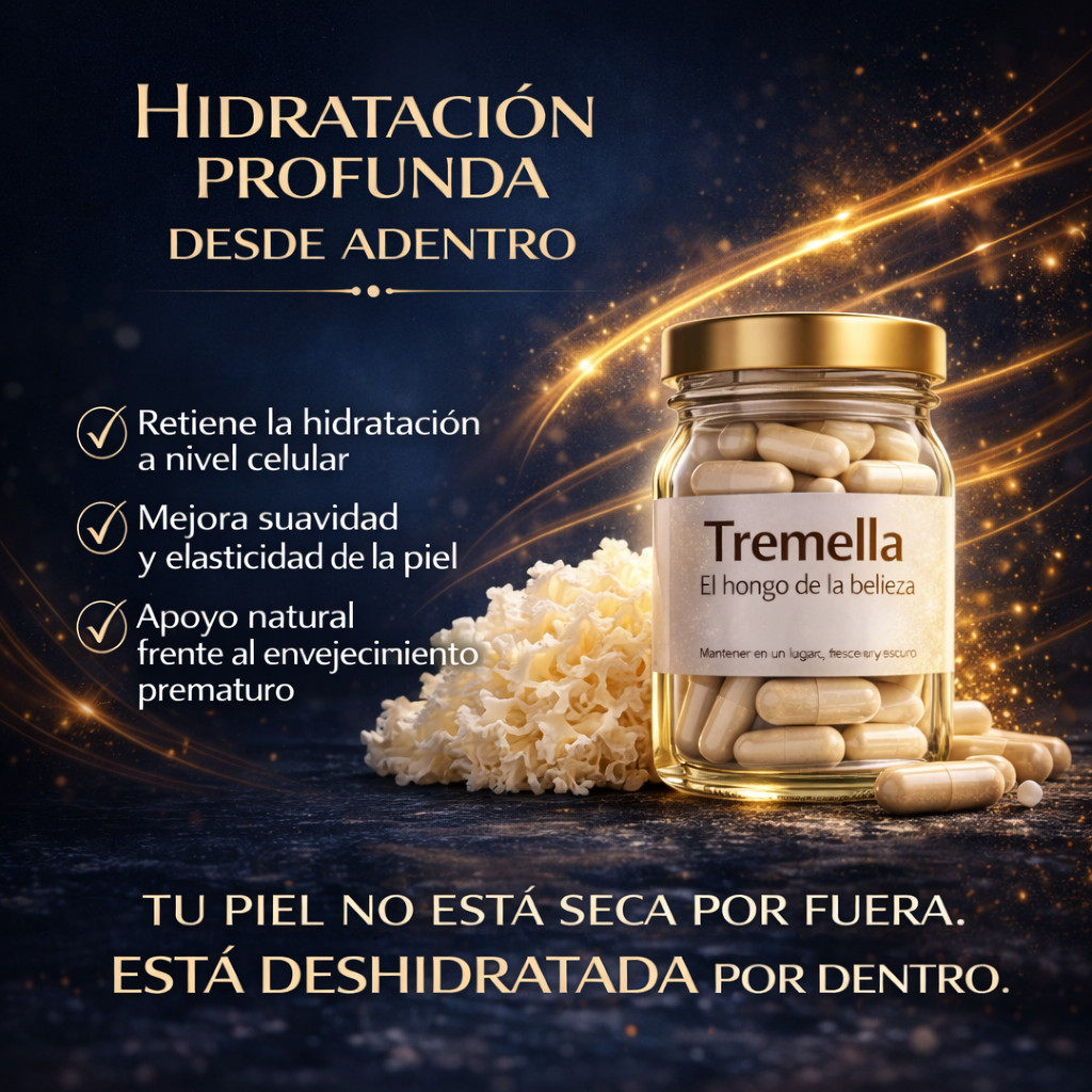 Hongo Tremella - Hidratación de la piel