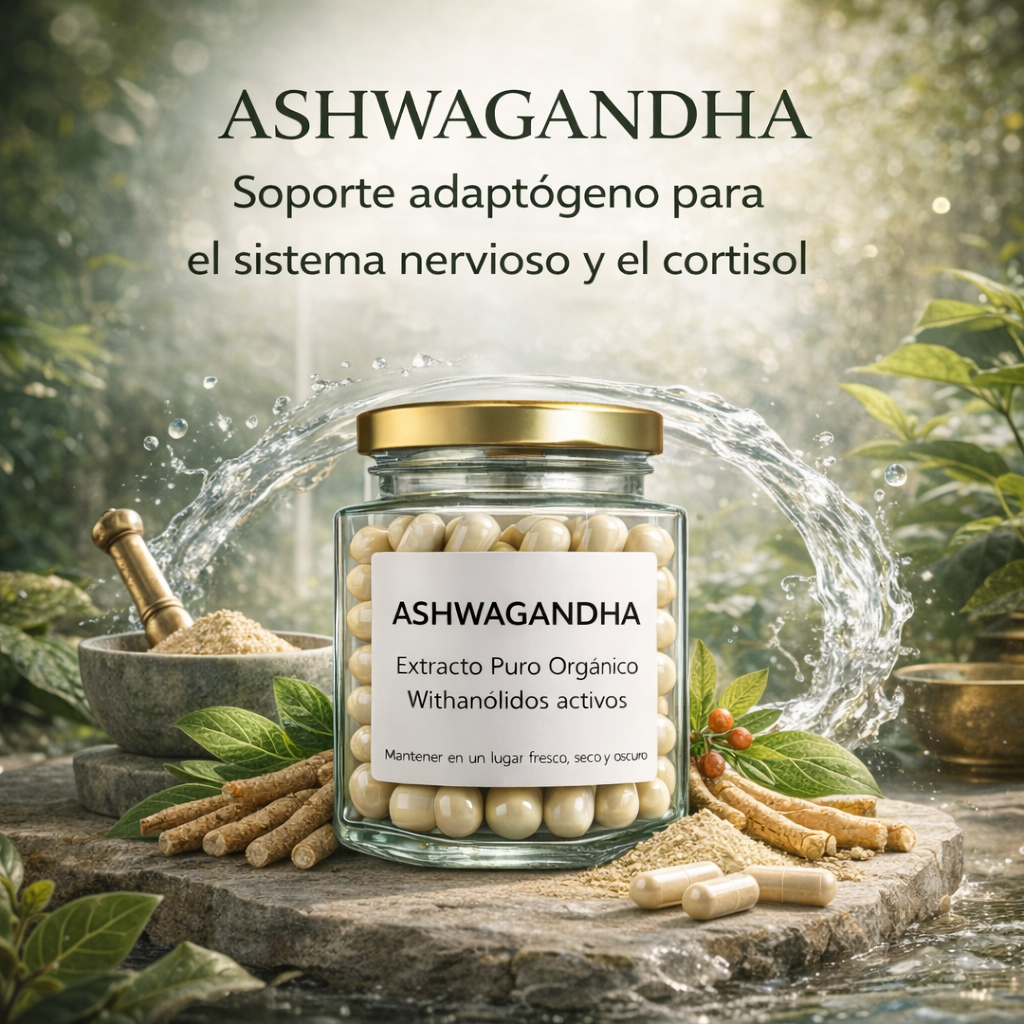 Ashwagandha 60 Cápsulas - Equilibrio Natural