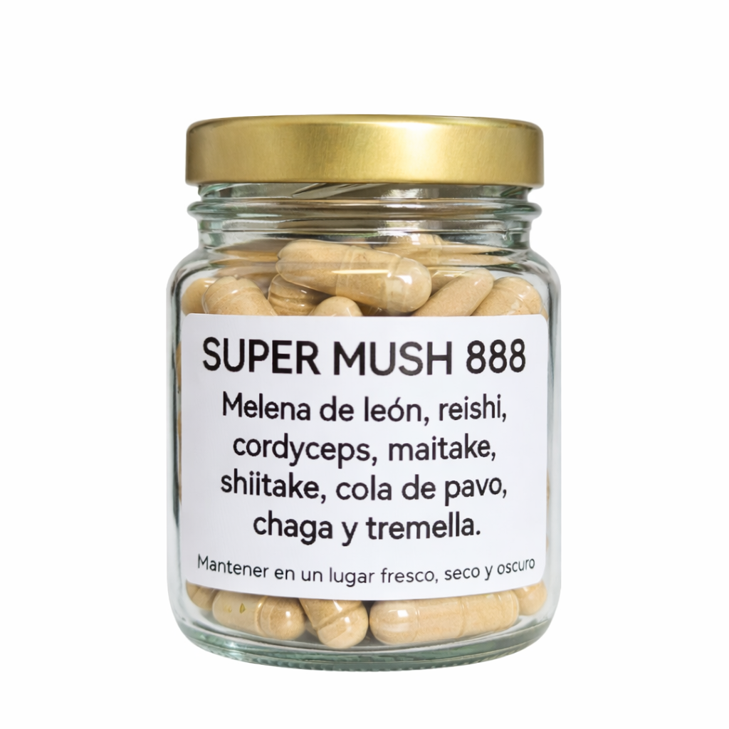 Super Mush 8 Hongos - 60 Cápsulas