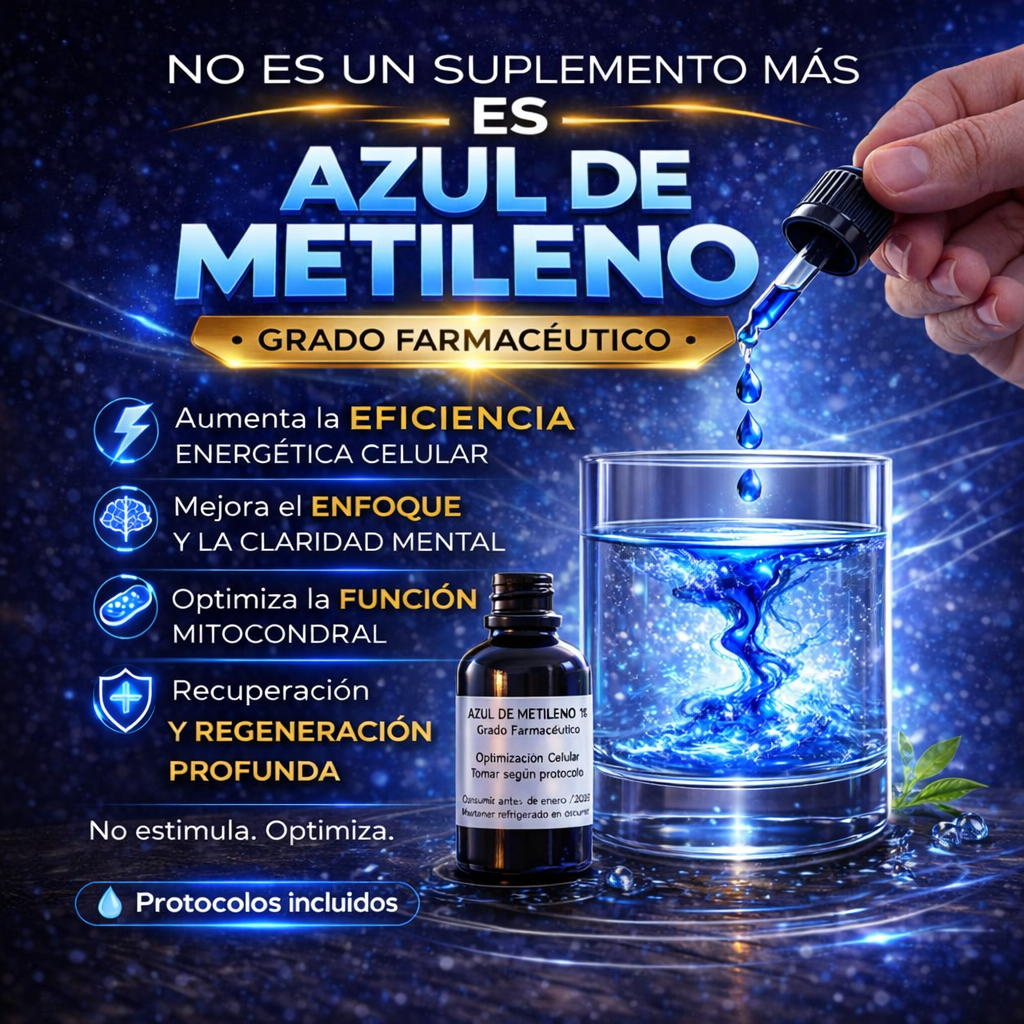 Azul De Metileno 1% 5ml Humanos