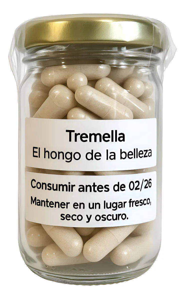 Hongo Tremella Extracto Puro 60 Cápsulas