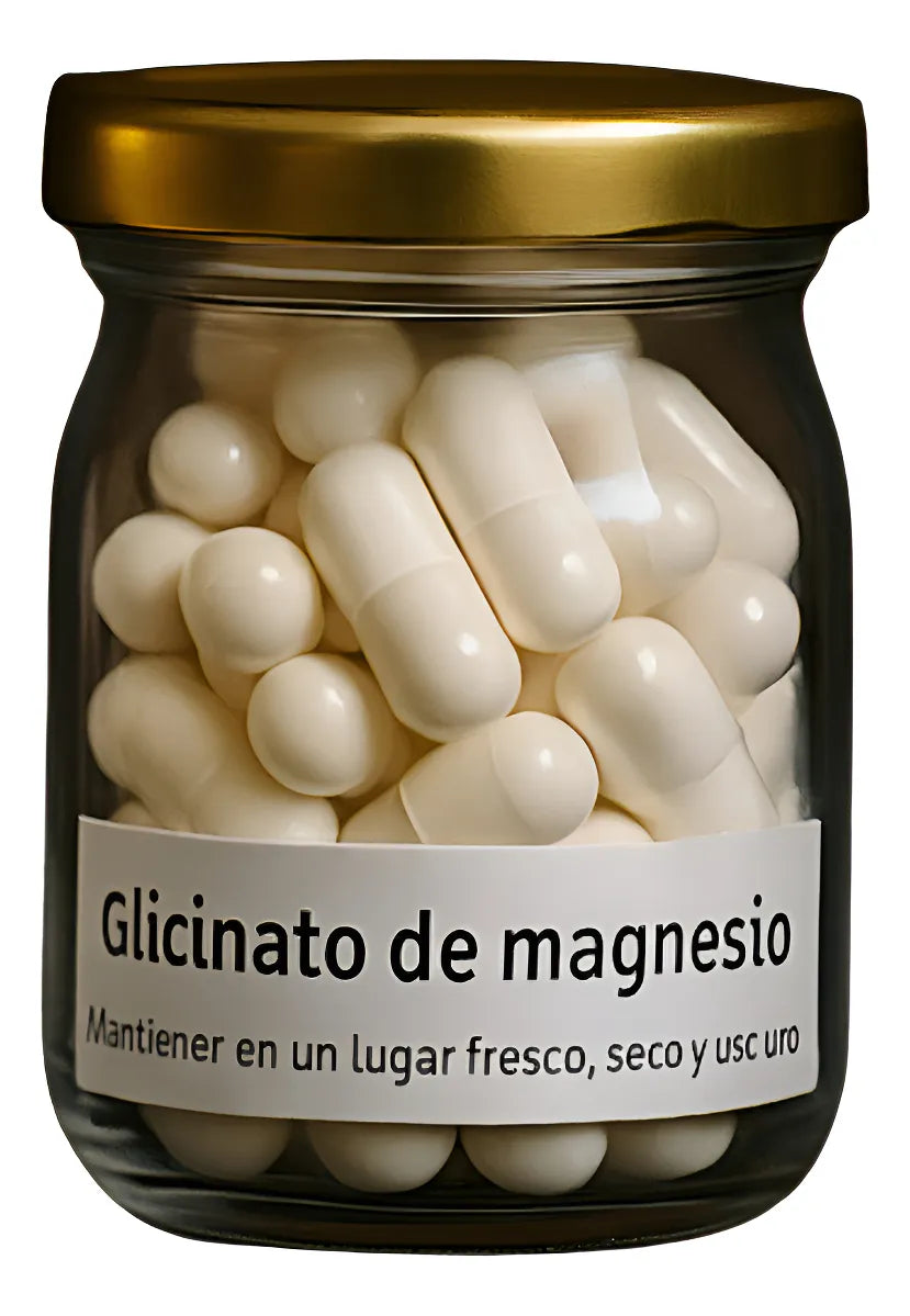 Glicinato de Magnesio - 60 Cápsulas