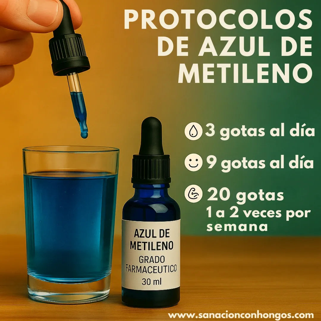 Azul De Metileno 1% 30ml Humanos
